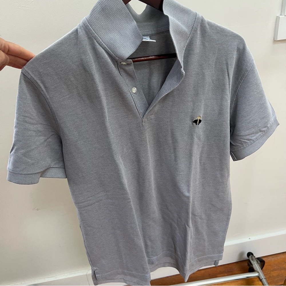 Brooks Brothers grey polo (large)